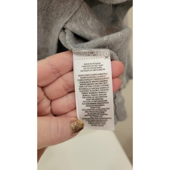 Polo Ralph Lauren 1/4 Zip Sweater Light Grey Pullovers Long Sleeves XXL TTG - Picture 11 of 11